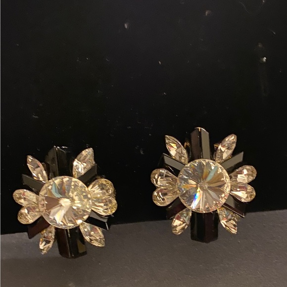 Vintage Michele Sugar clip on earrings - Picture 1 of 10
